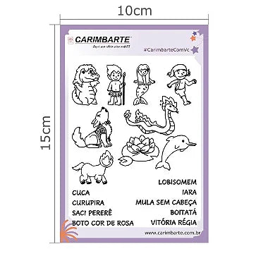 Folclore n2 - Cartela De Carimbos