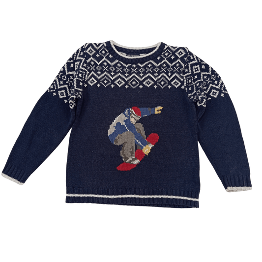 Blusa de Lã 6-7 anos Menino