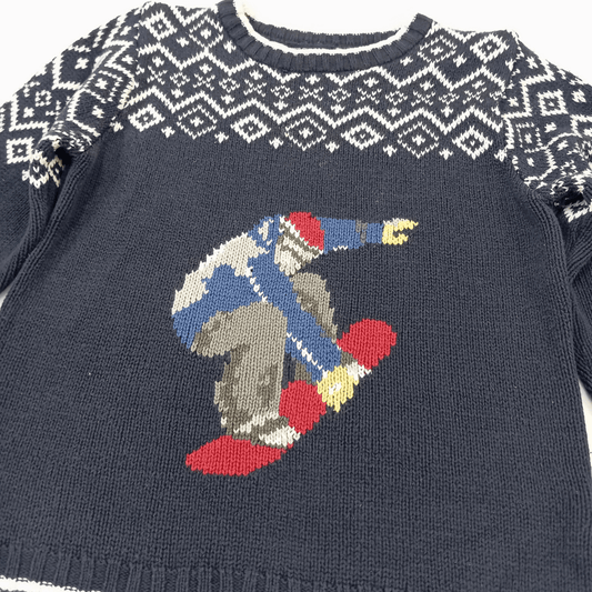 Blusa de Lã 6-7 anos Menino