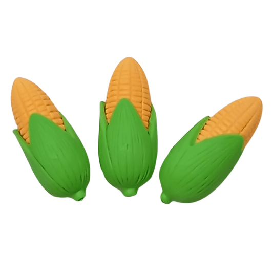 Borracha Milho - Kit com 03 peças