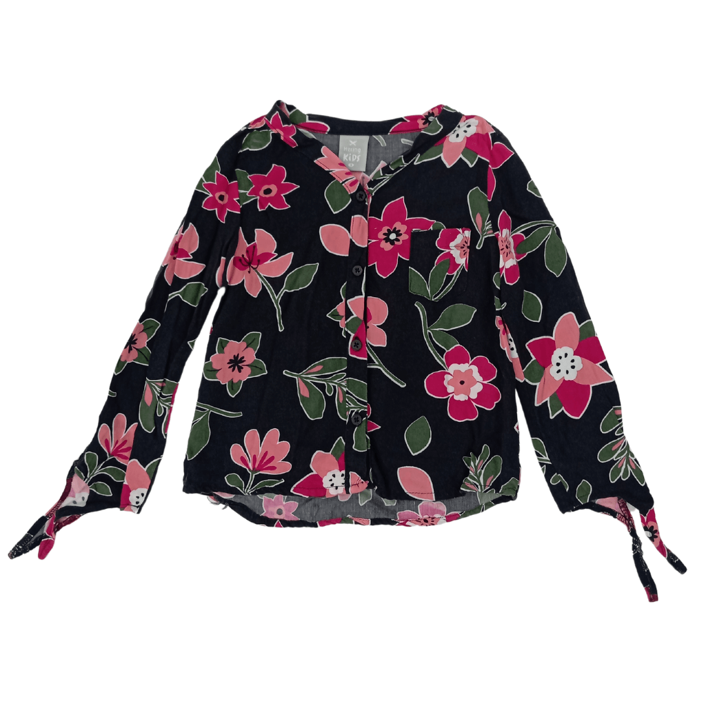 Camisa Floral Hering Kids Menina