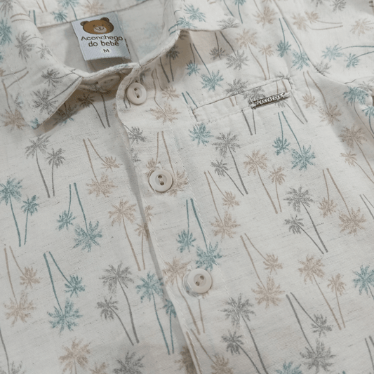 Camisa M (Bebê) Aconchego do Bebê Menino