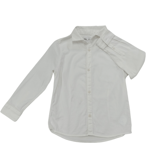 Camisa Slim Fit 6 anos Zara Menino