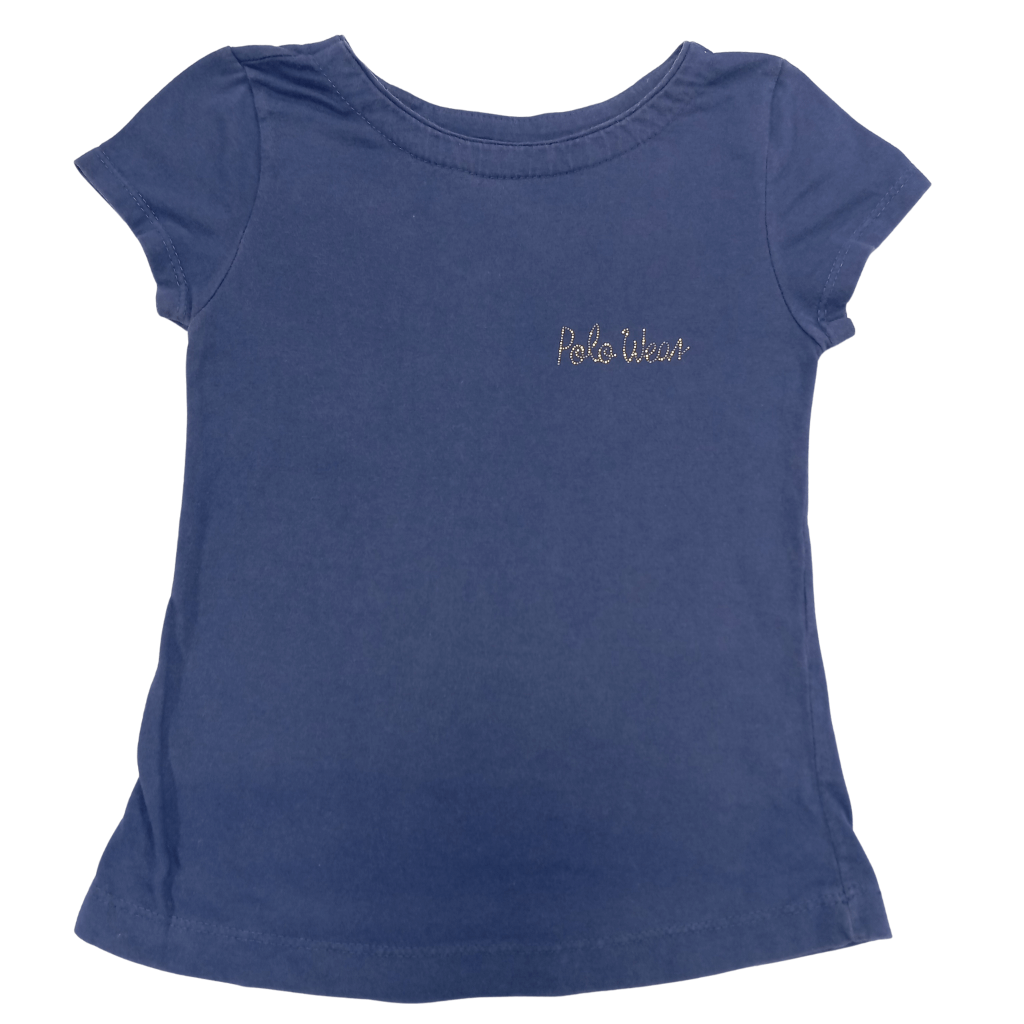 Camiseta 4 anos Polo Wear Menina