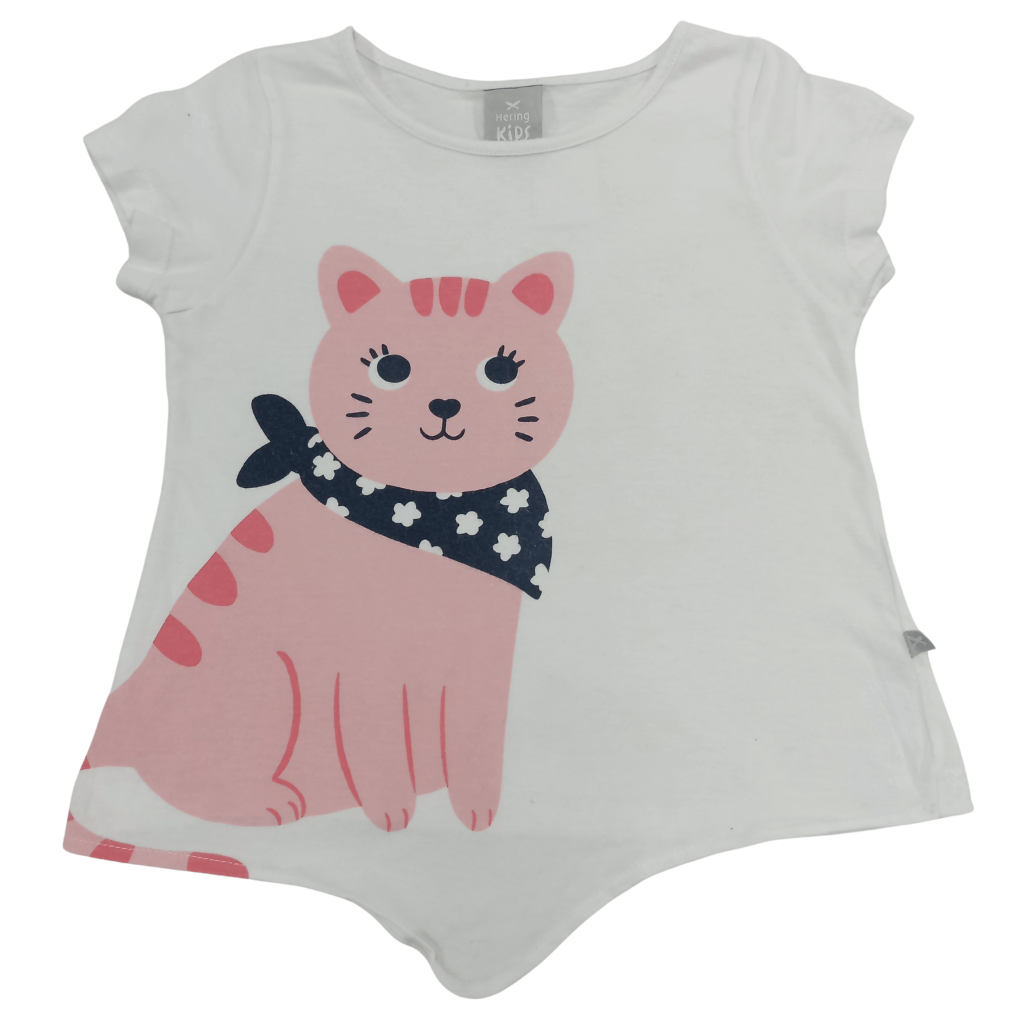 Camiseta 6 anos Hering Kids Menina
