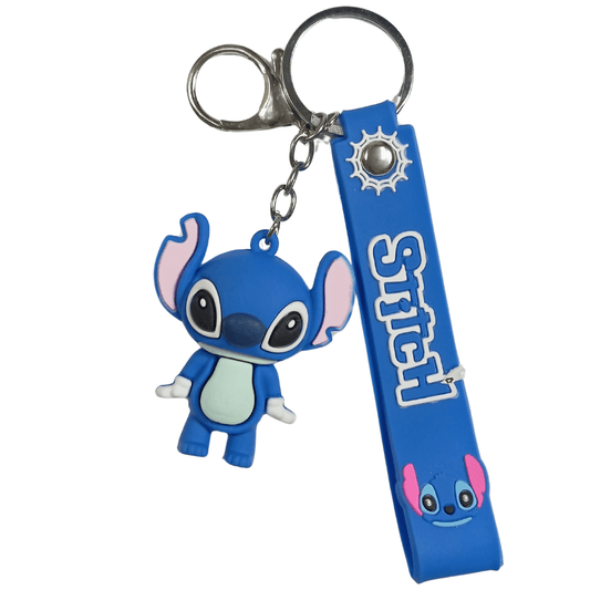 Chaveiro de Borracha do Stitch