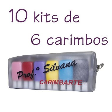 10 Kit de Carimbo Premium 20 - 60 peças