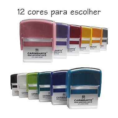 3 Kit de Carimbo Premium 20-18 PÇS
