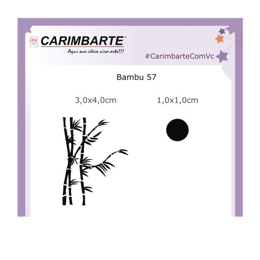 Bambu 57 Cartela de Carimbo