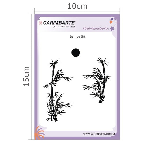 Bambu 58 Cartela de Carimbo