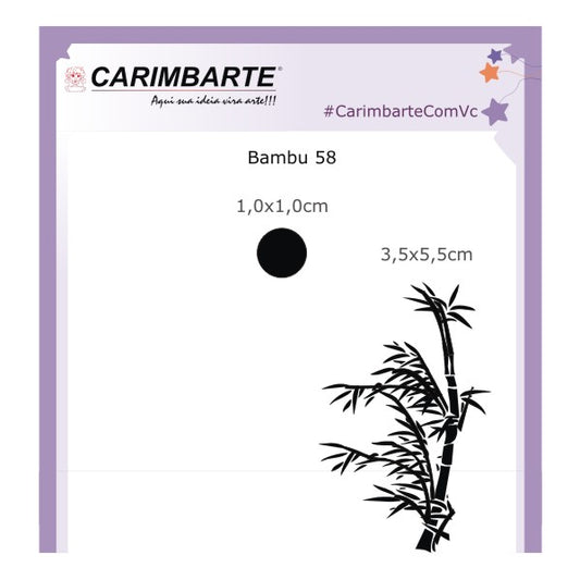 Bambu 58 Cartela de Carimbo