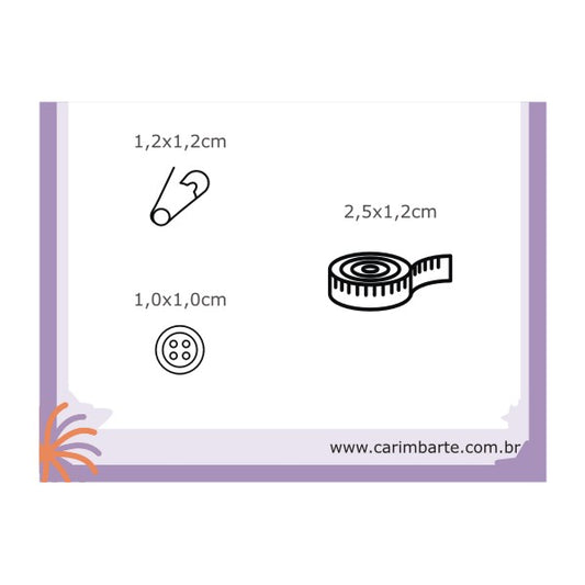 Costura 68 Cartela de Carimbo