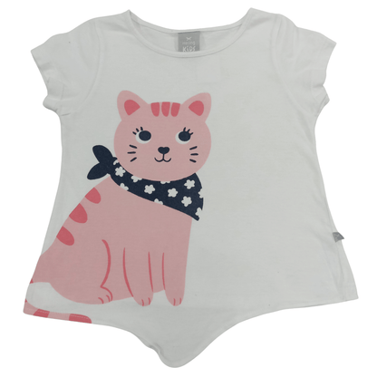 Camiseta 6 anos Hering Kids Menina